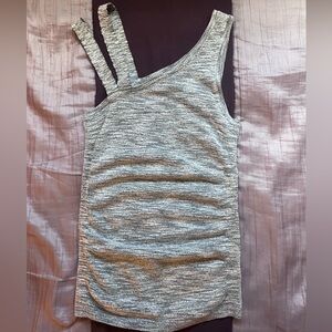 Express one shoulder top